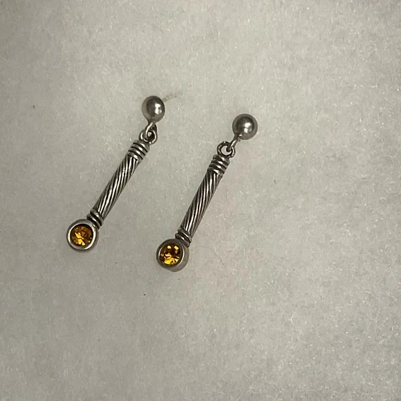 925 Dangle Stud Earrings - Picture 4 of 4
